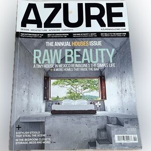 🎈2/$20 - AZURE Magazine JAN/FEB 2017. Issue 253. “The Annual Houses Issue.”